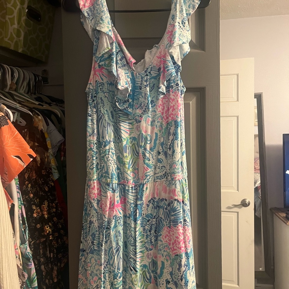 Colorful Sleeveless Dress